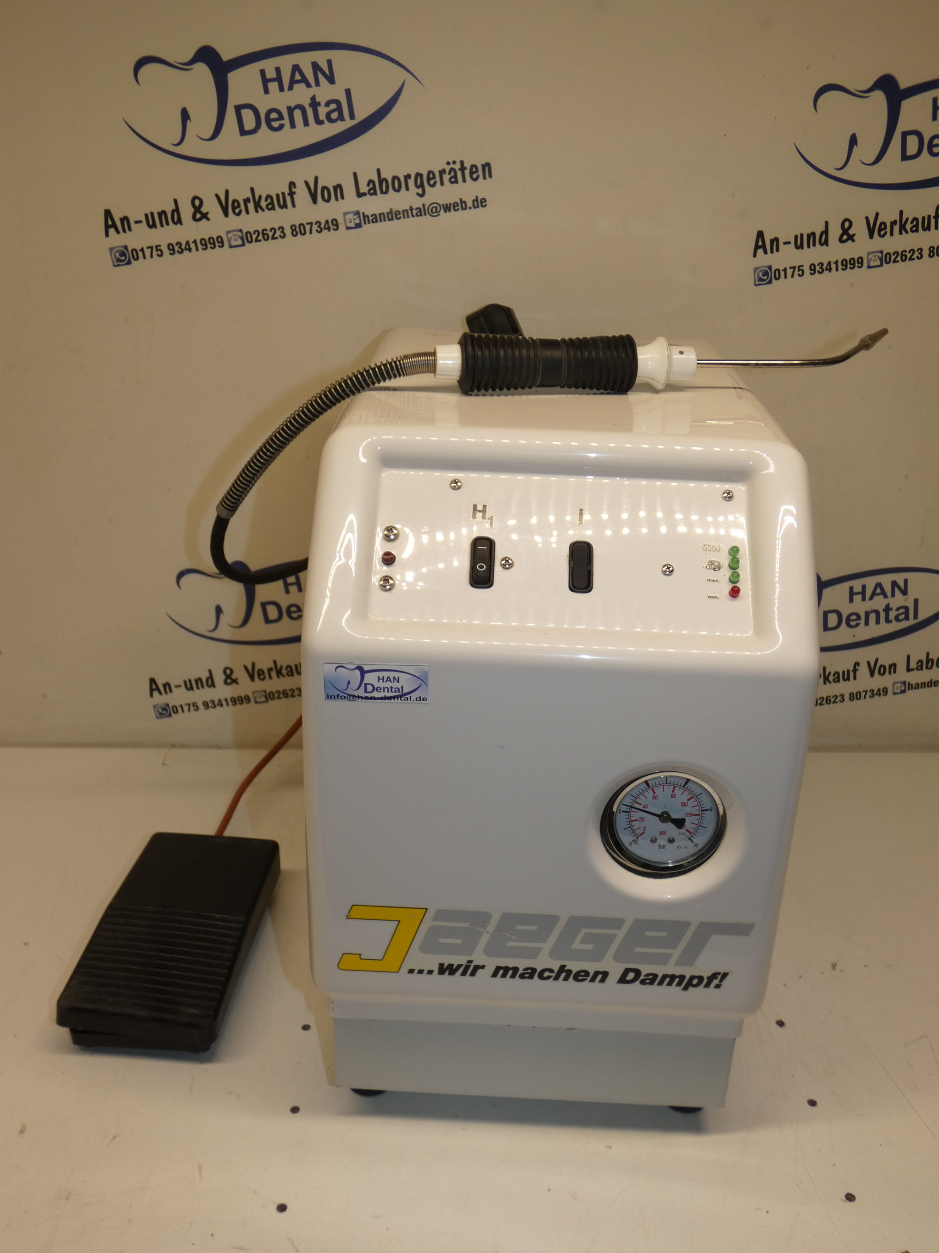 Jaeger Dampfstrahler Dental Zahntechnik