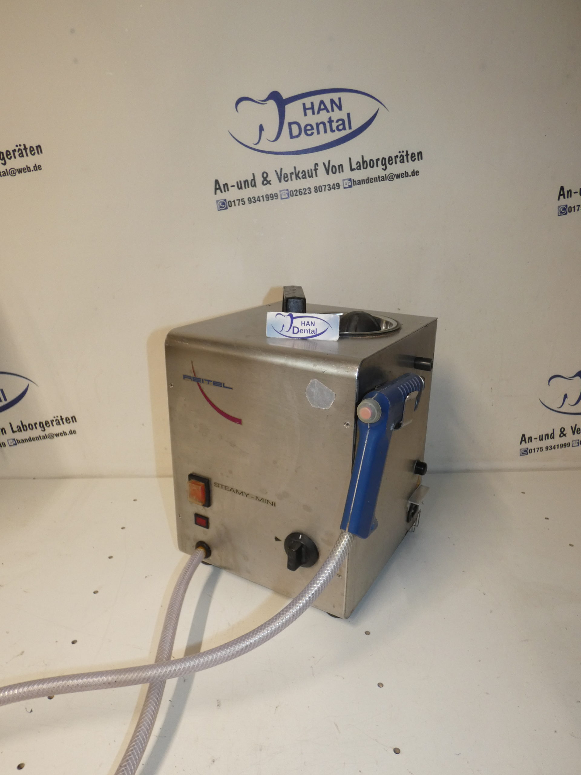 Reitel Steamy mini Dampfstrahlgerät Dental Dampfstrahler