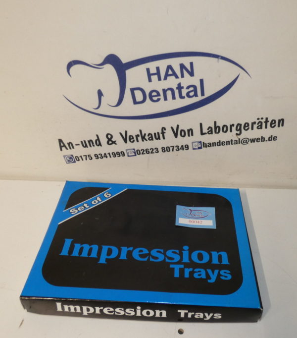 Impression Trays 8 Stück Abdrucklöffel Abdrucklöffel - neu - Dental 00042