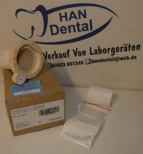 Heraeus Kulzer Keramikeinsatz GL-IG/IM/IMG/I95 Dental Zahntechnik 00071