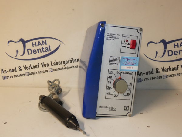 Schütz Dental Technikmaschine Knieanlasser Dentatronic SF inkl Handstück  200 00164