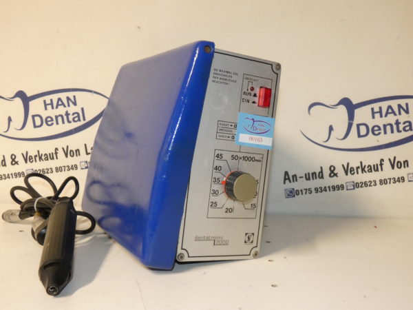 Schütz Dental Technikmaschine Knieanlasser SF inkl Handstück 2000 00165