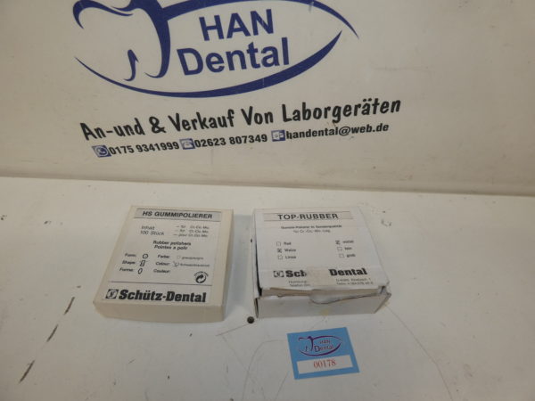 Schütz Dental Gummipolierer Walze Dental Top Rubber HS Gummipolierer 00178