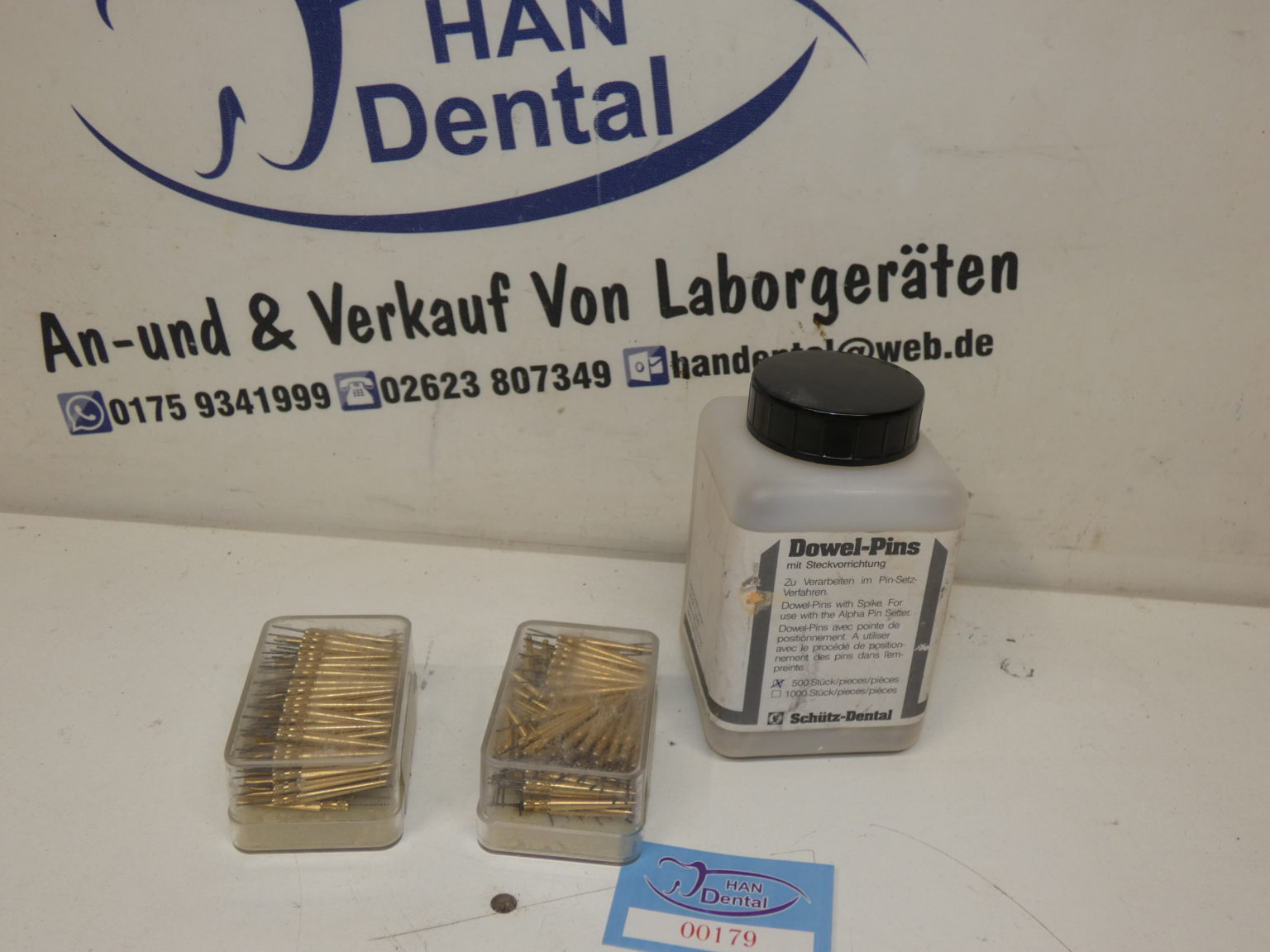 Schütz Dental Dowel Pins mit Steckvorrichtung Zahntechnik Dental