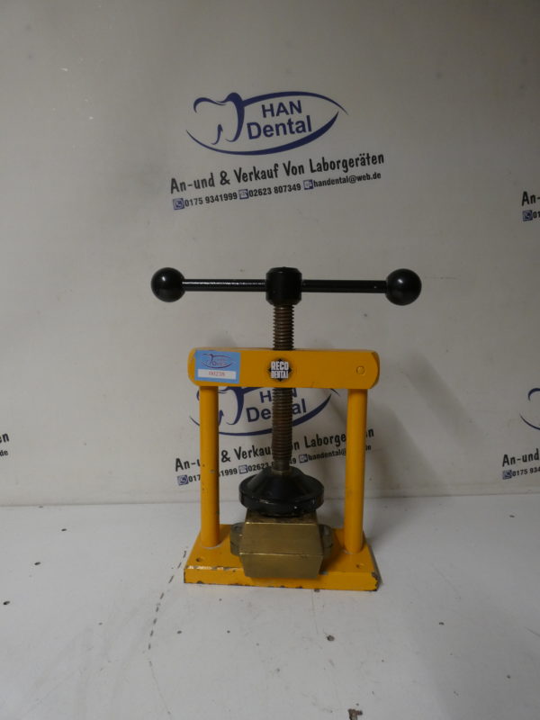 Küvettenpresse Dental Reco inkl Küvette 00236