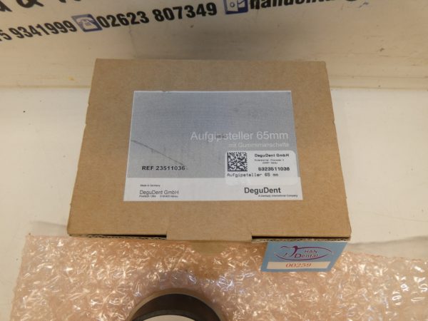 Aufgipsteller Durchmesser 65 Degussa Dental f. Fräs. und Vermessungsgeräte 00259