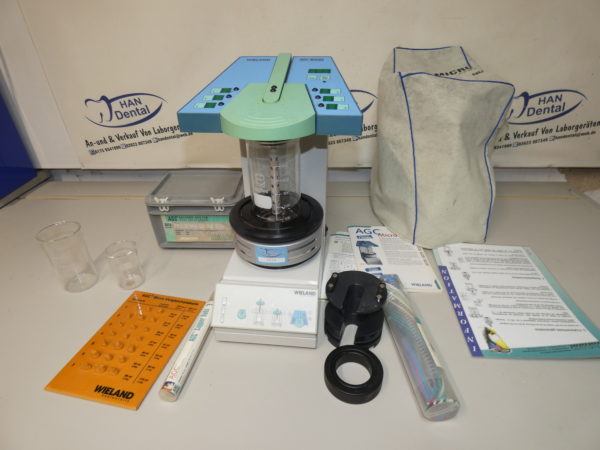 AGC Micro Wieland Galvano Gerät inkl. Zubehör Dental 00310
