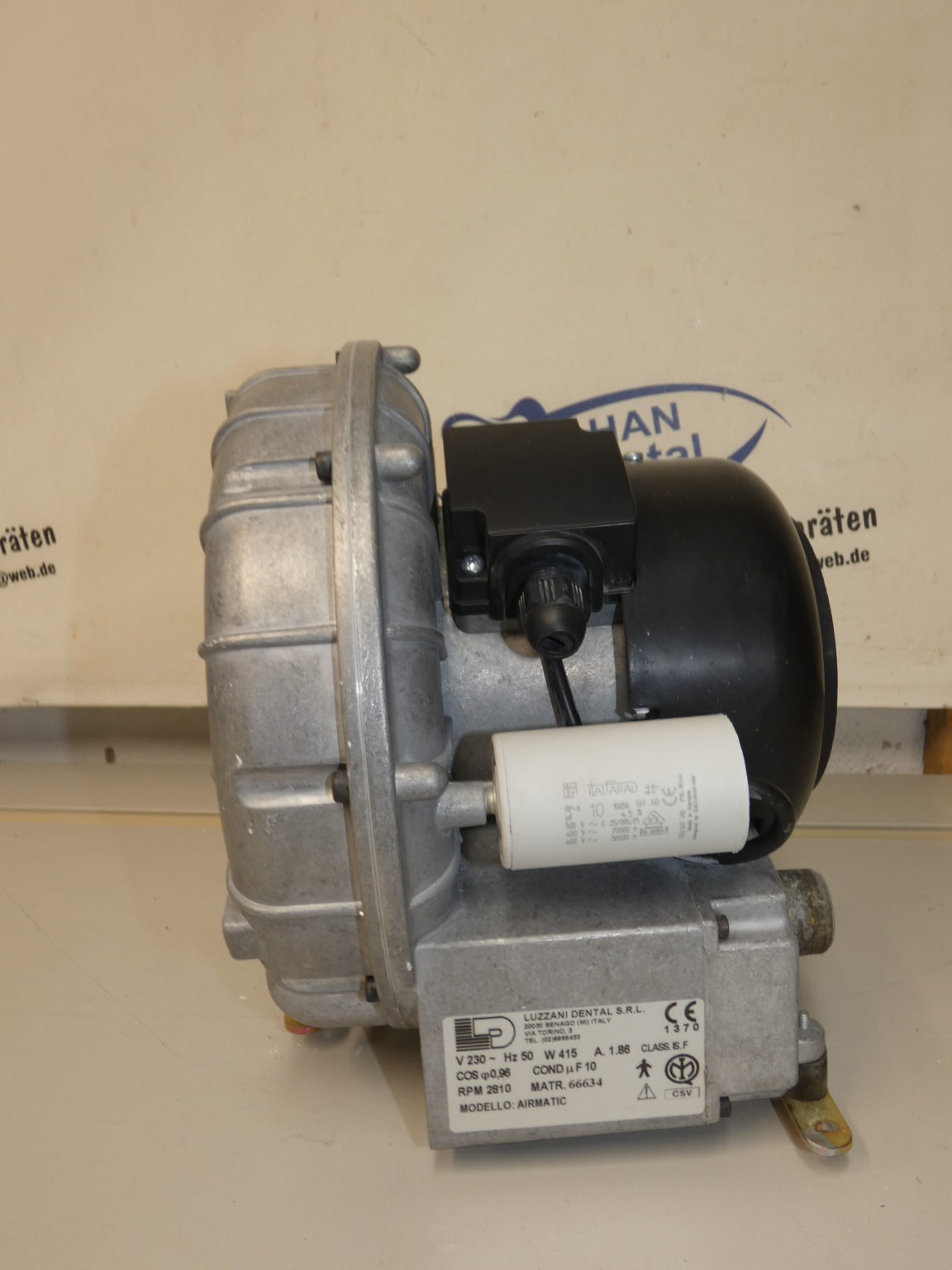 Motor de aspiración AirMatic LUZZANI DENTAL