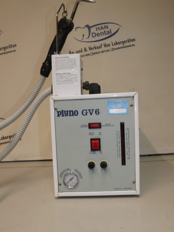 Plyno GV 6 Dampfstahler Abdampfer Dental gen.Überholt