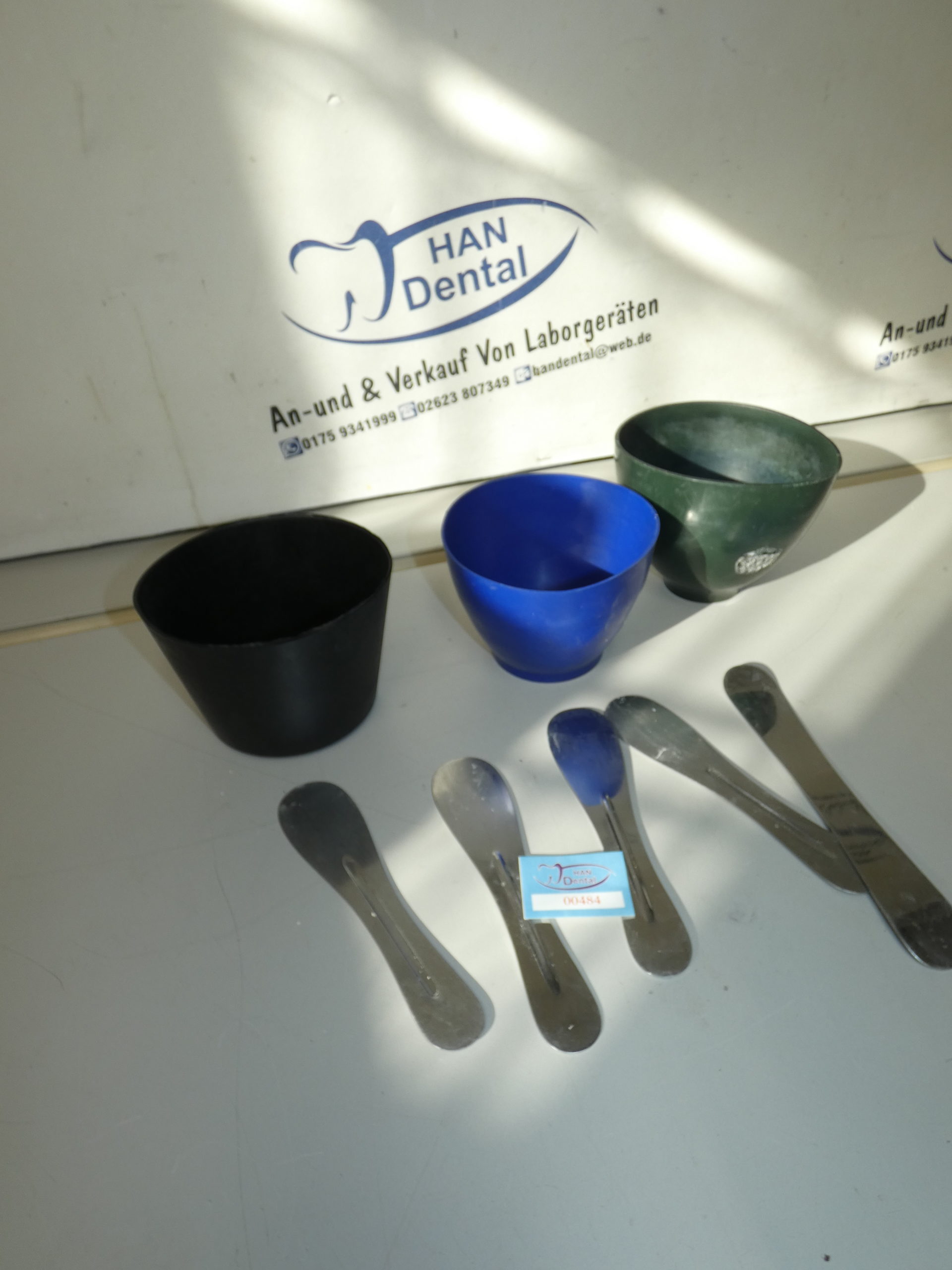 Alginat Anmischbecher Anrührbecher Dental inkl. Spartel 00484