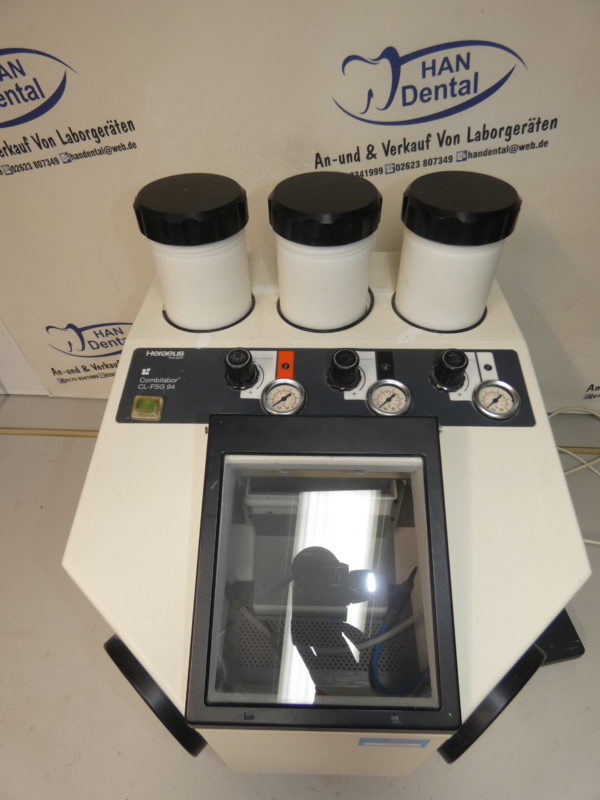 Heraeus CL-FSG-94 Combilabor 3 Kammer Sandstrahler 00566