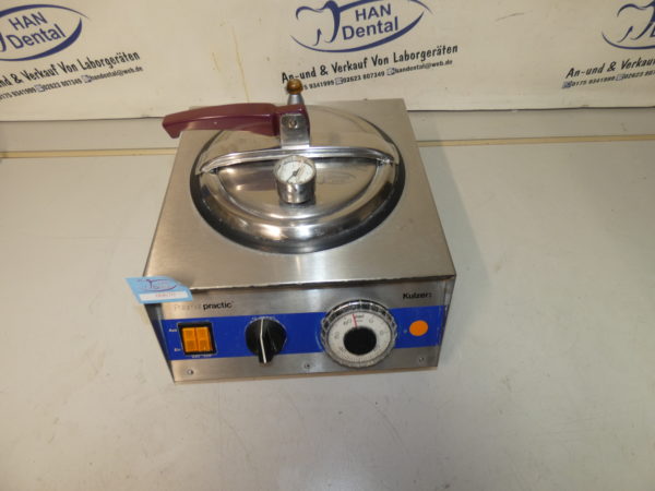 Kulzer Palamat Practic  Polymerisationsgerät Dental Drucktopf   0670