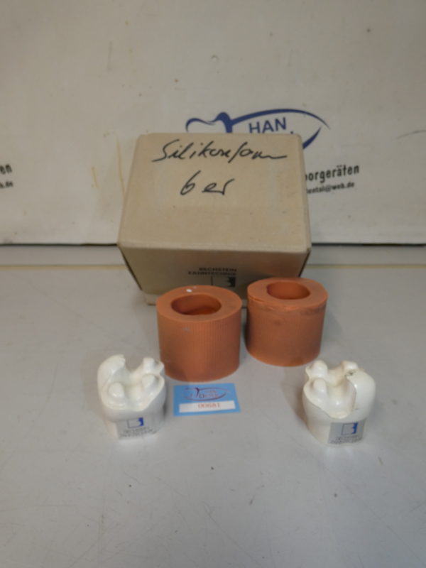 2 er Silikonformer Dental Zahntechnik 0681