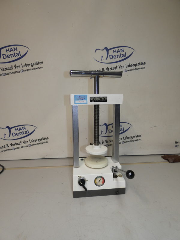 Wassermann Presse Hydraulikpresse Dental Zahntechnik 00739