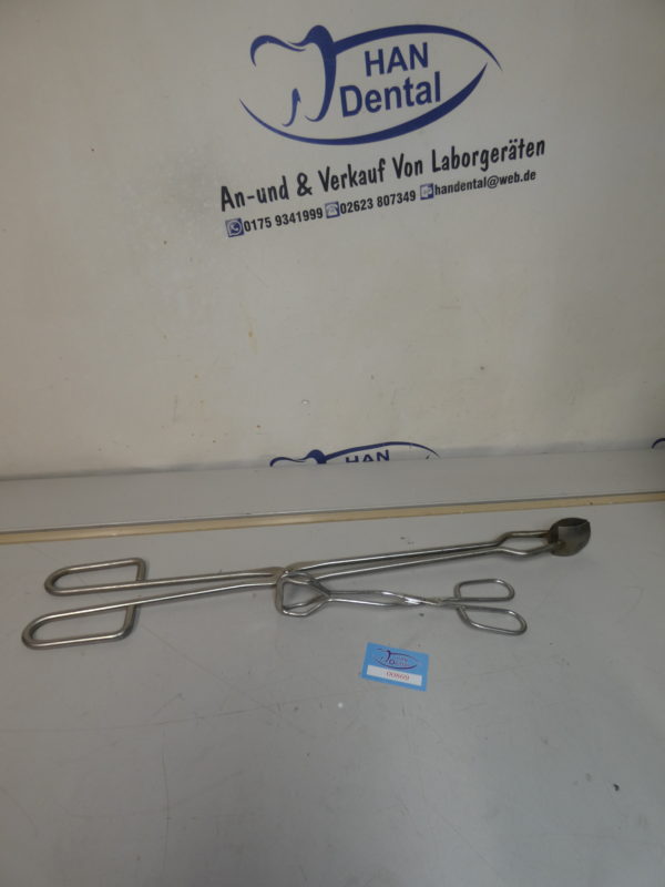Muffelzange Dental 2 stk. gross 52cm kücük 22cm Zahntechnik 000869