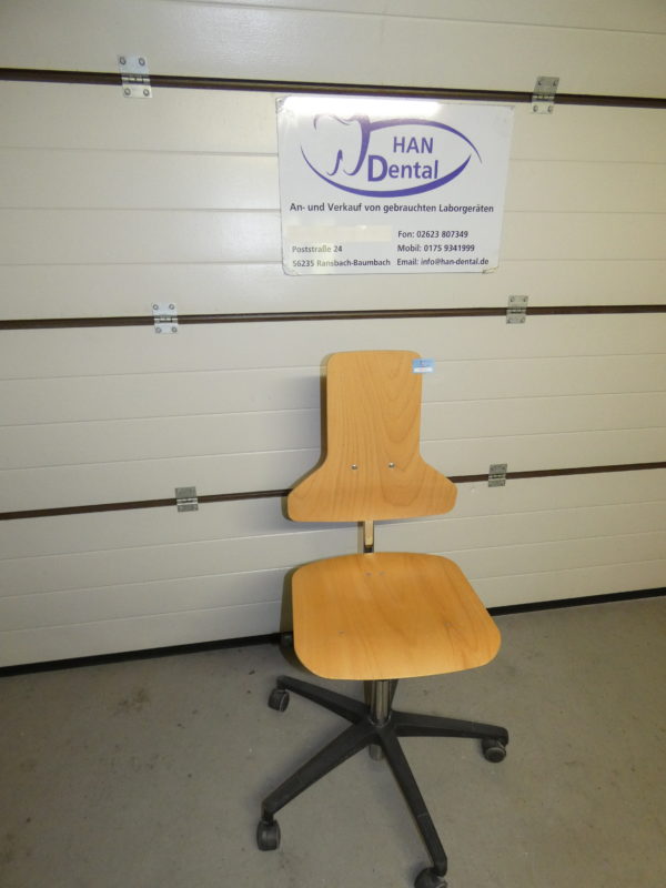 Douphin Laborstuhl Drehstuhl Dental Zahntechnik 000925