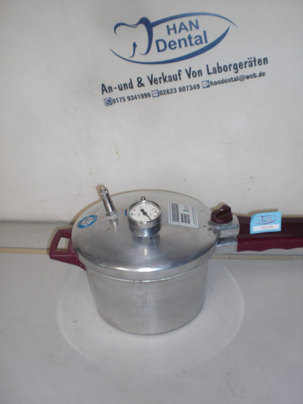 Schuler Dental S-U Acrylmat Drucktopf Polymerisationsgerät Dental 001126