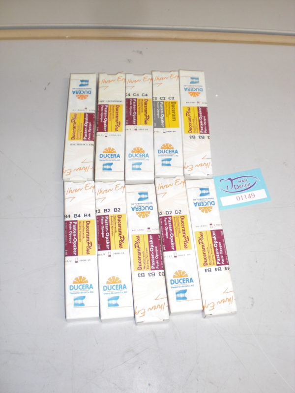 Duceram Plus Pasten Opaker  Metallkeramik Bonding Malfarben Dental 001149