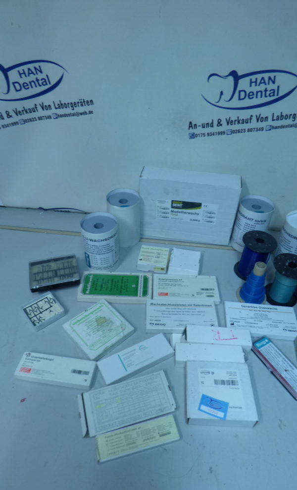 Restposten Wachsplatte Wachsdraht Dental Zahntechnik 0001203