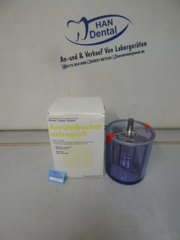 Degussa Multivak Compact Ref 5351 1300  Anmischbecher  Anrührbecher 0001309