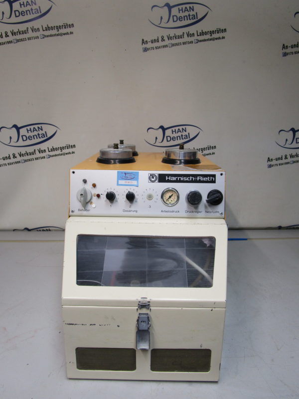 Harnisch - Rieth 3 Kammer Sandstrahler Typ PG360/3 Dental 01415