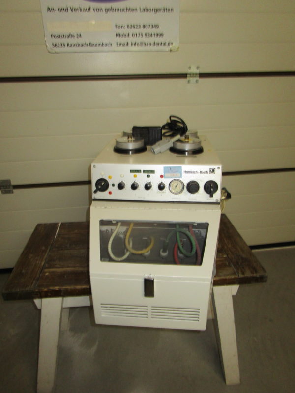 Harnisch Rieth 4 Kammer Sandstrahler Dental  01418
