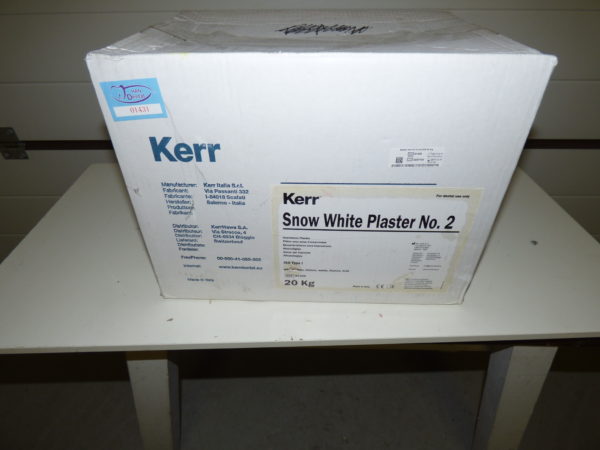 Kerr Snow  White Plaster No2 dental Zahntechnik 01431