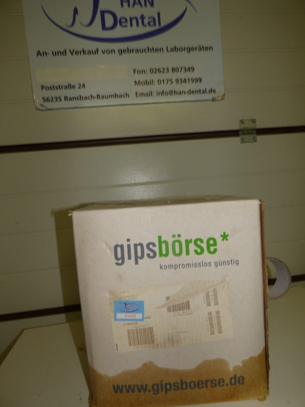 Zahnkranzgips Goldbraun Gipspulver 25 kg Dental 01433