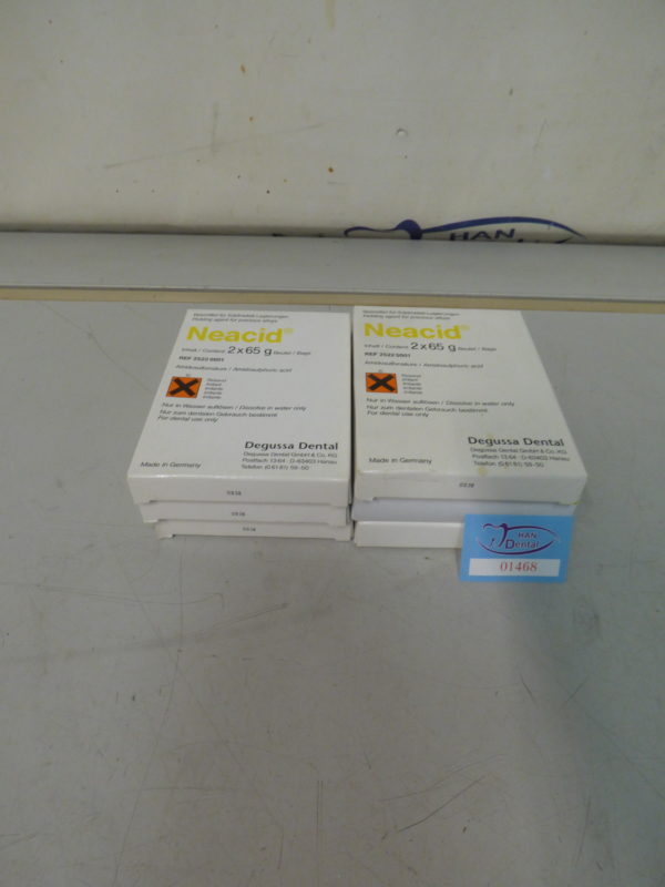 Degussa  6 X Neacid Beizmittel Dental Zahntechnik 01468