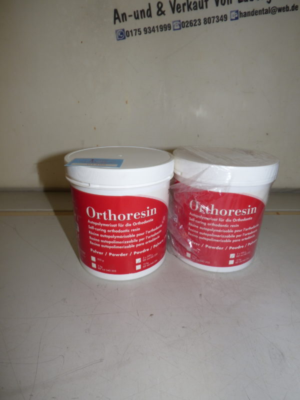 Degudent Orthoresin Autopolymerisat Dental Zahntechnik 01498