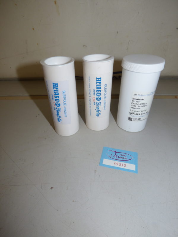 Dentaurum Zinnfolie Dental Zahntechnik 01512