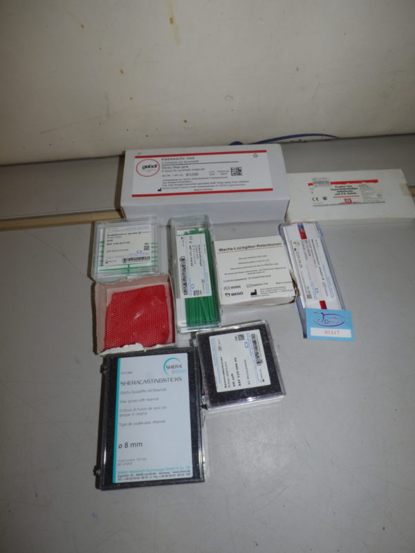 Diverse Restposten Wachs Dental Zahntechnik 01517