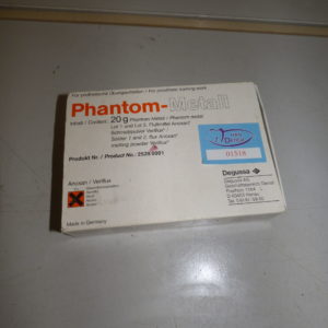 Degussa Phantom-Metall für Prothetische Übungsarbeiten 01518