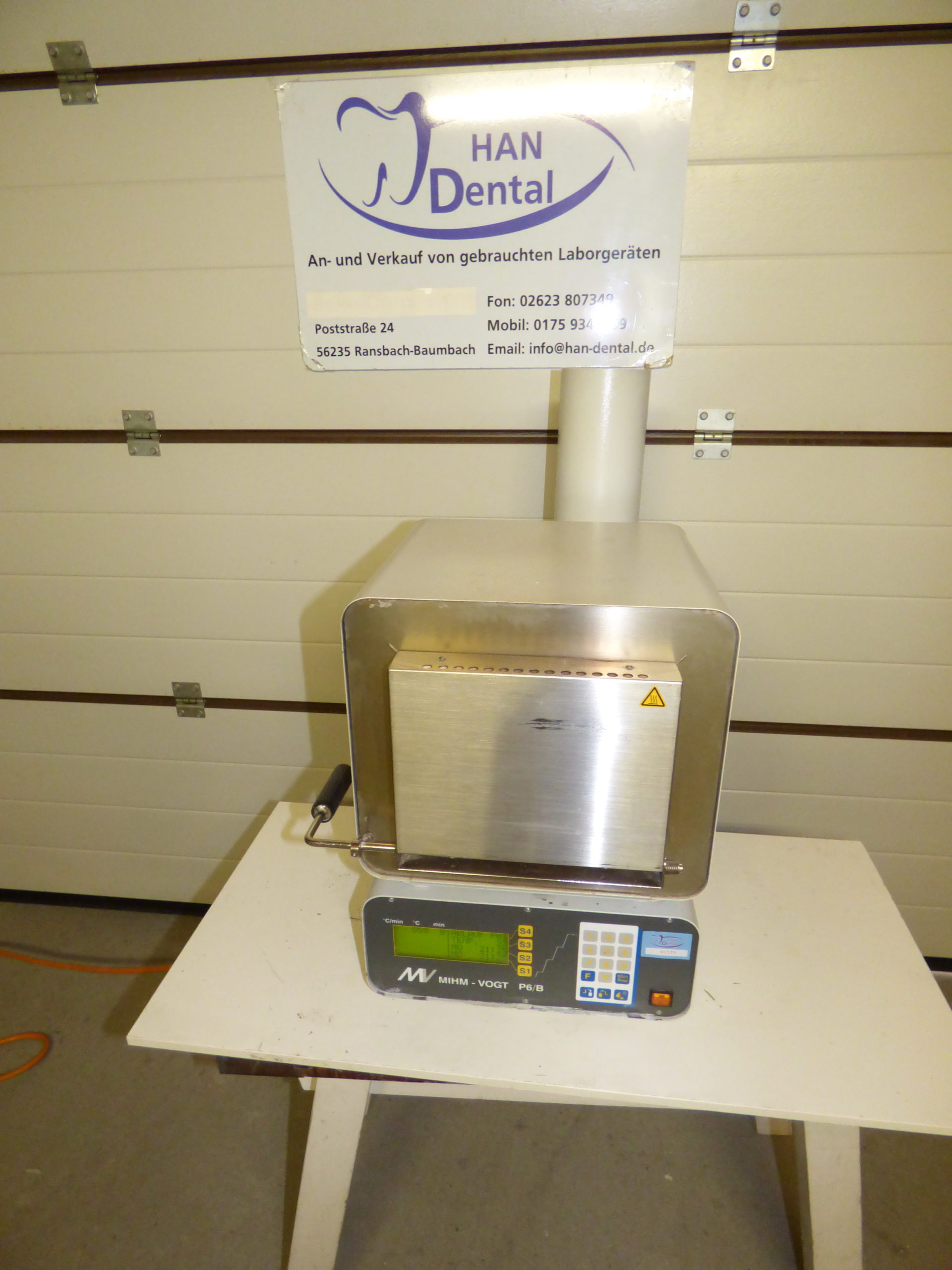 Mihm Vogt P6/B Vorwärmofen inkl. Katalisator guter Zustand 01570