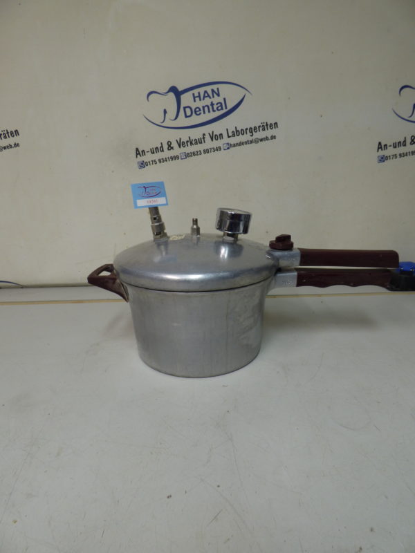 Drucktoppf Leleux 5Liter Polymerisationsgerät Dental 01581