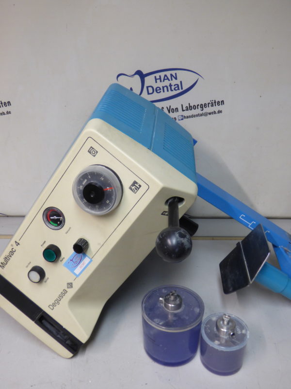 Degussa Multivak 4 inkl. 2 Becher Dental Zahntechnik 01587