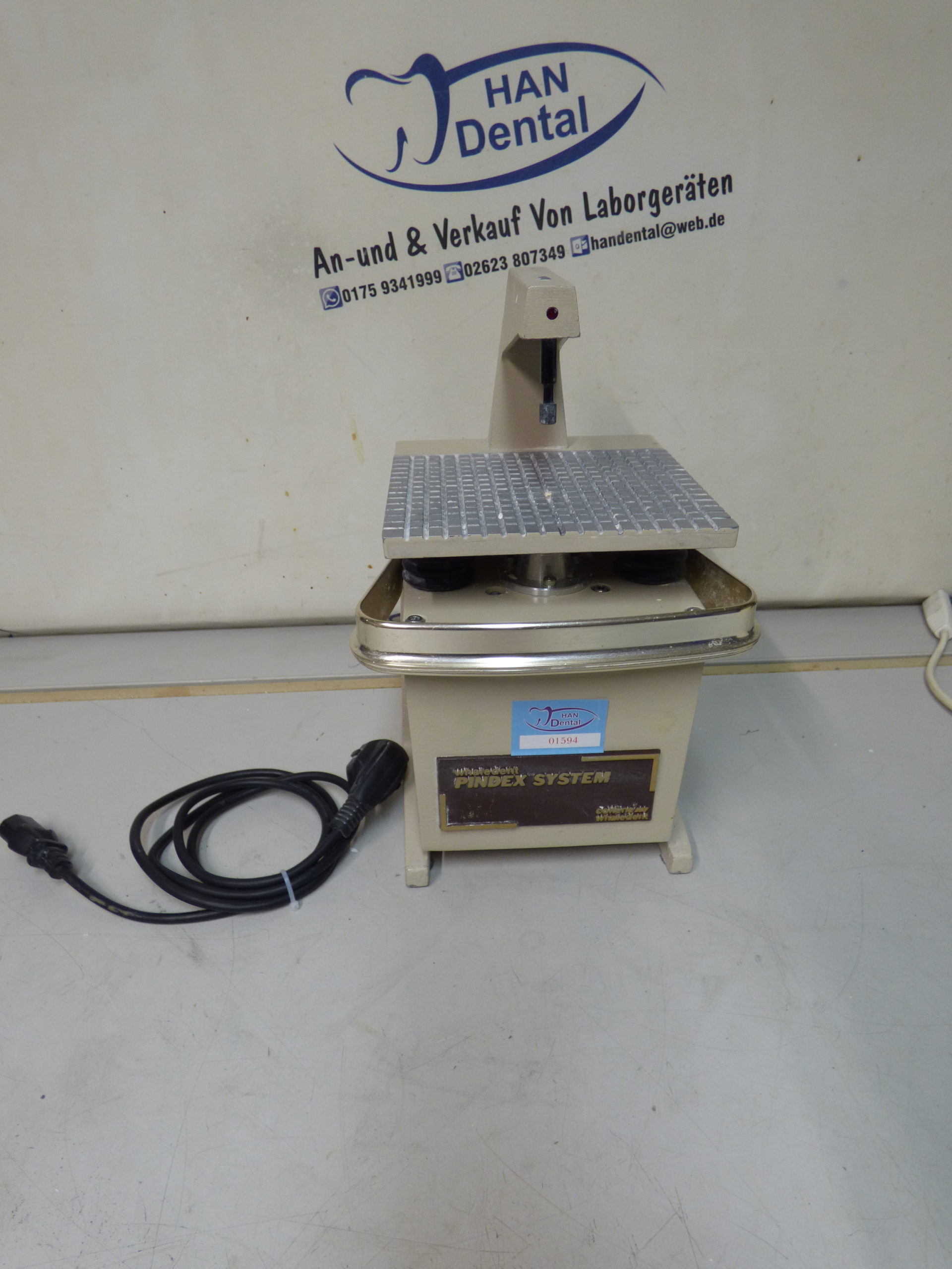 Whaledent Pindex System Pinbohrgerät Dental 1594