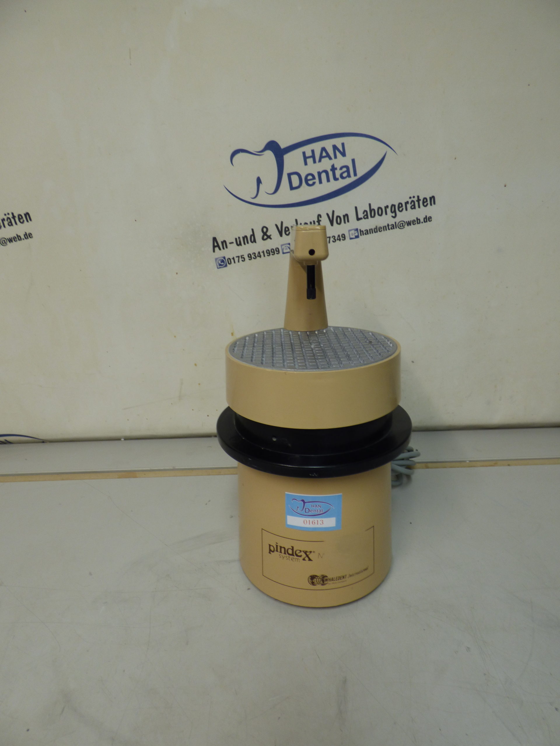 Pindex Whaledent Pinbohrgerät Dental Zahntechnik 01613