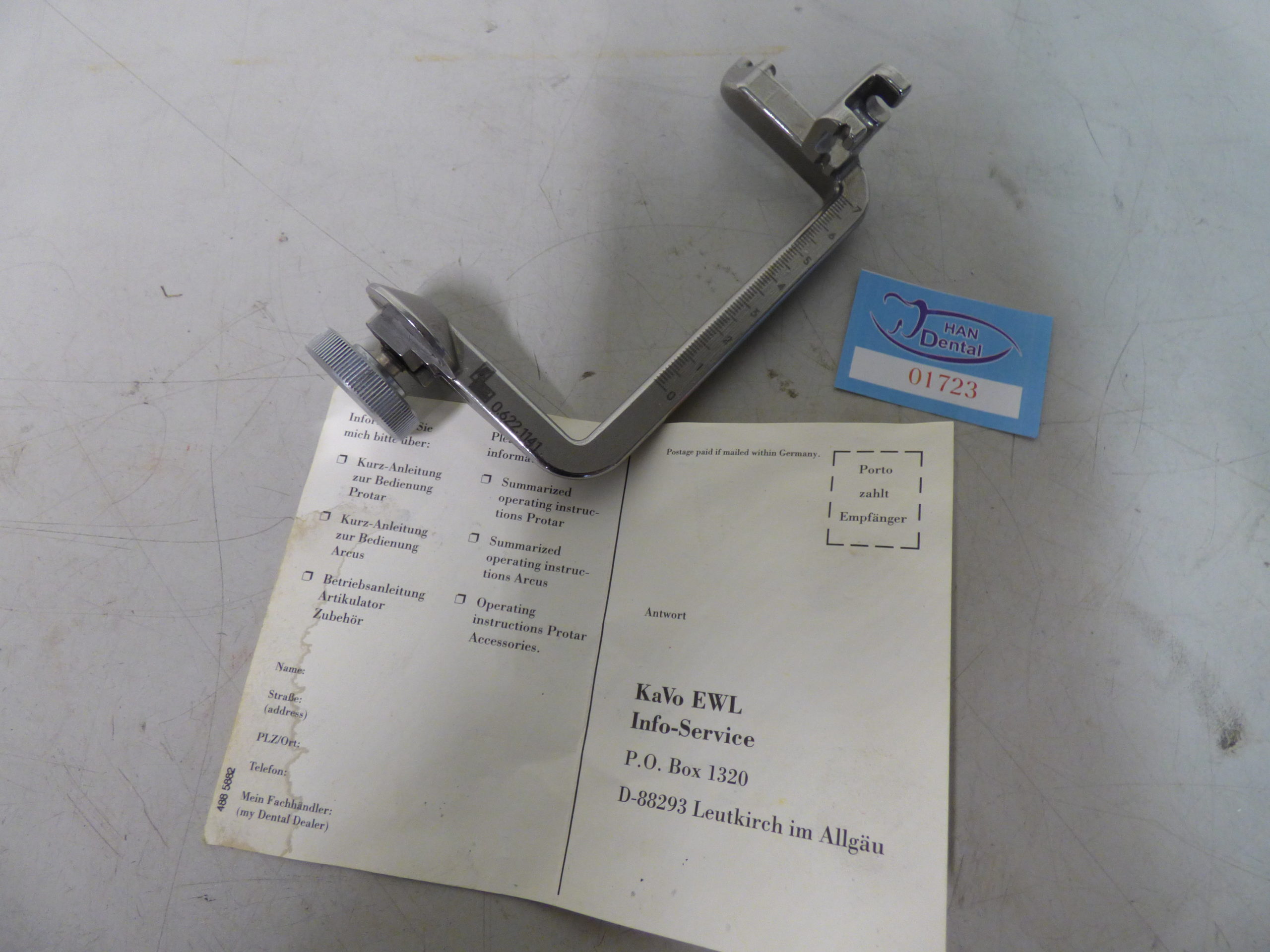 Kavo Transfertsand für Artikulator NEU Dental Zahntechnik