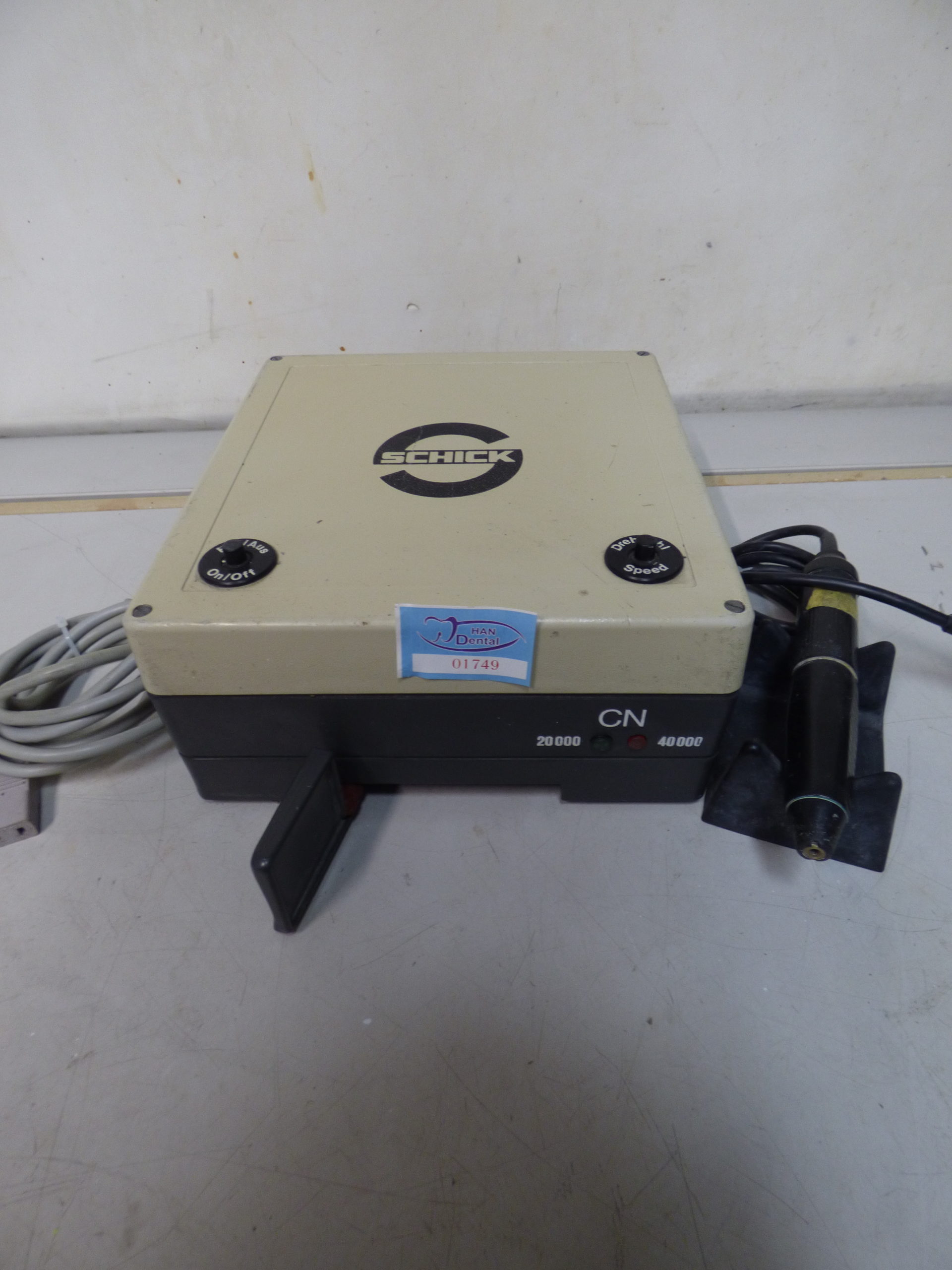 Schick CN Fussanlasser mit Handstück Technikmaschine 01749