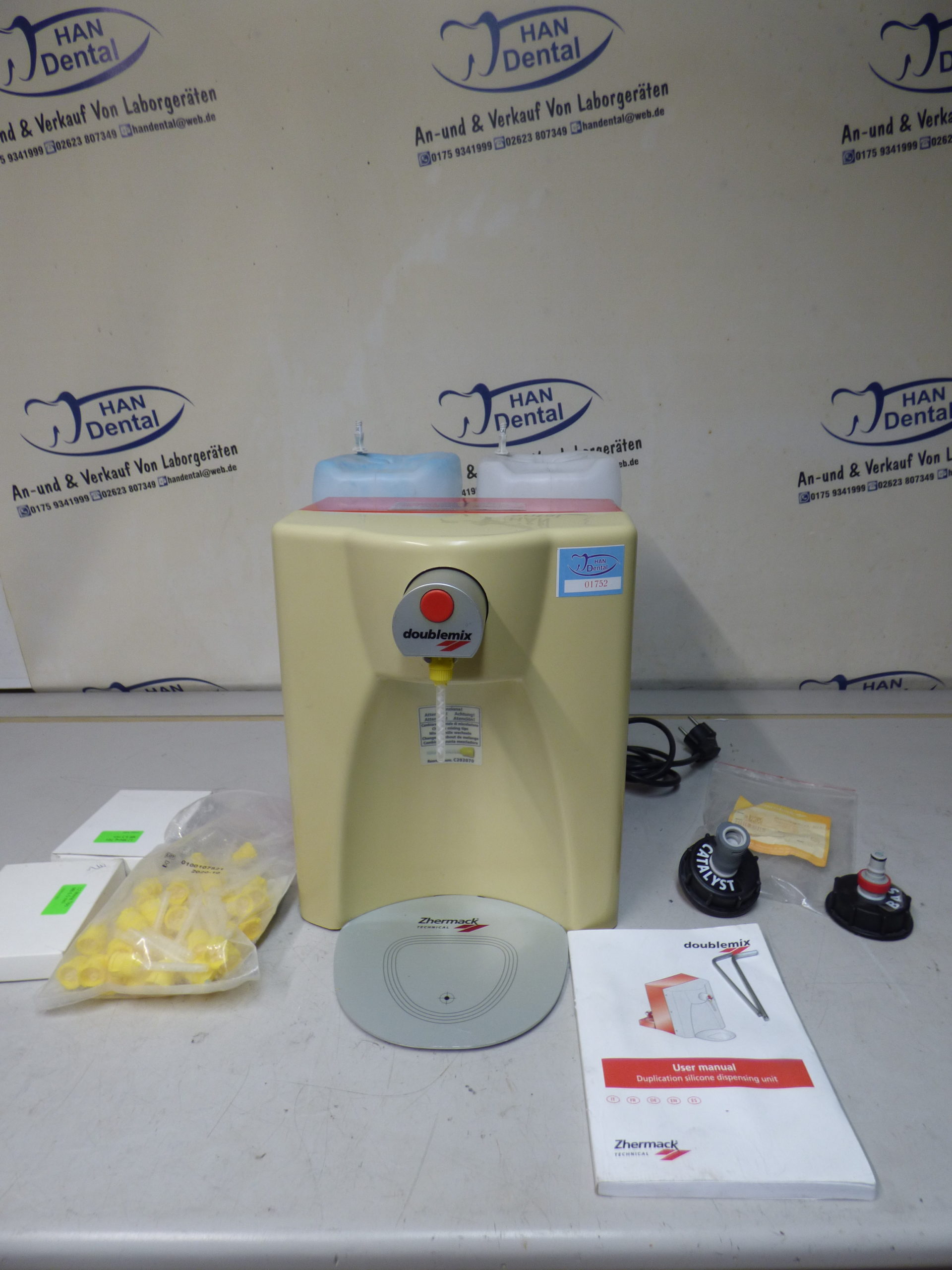 Dreve Zhermak doublemix Silikon Anmischgerät Dental 01751