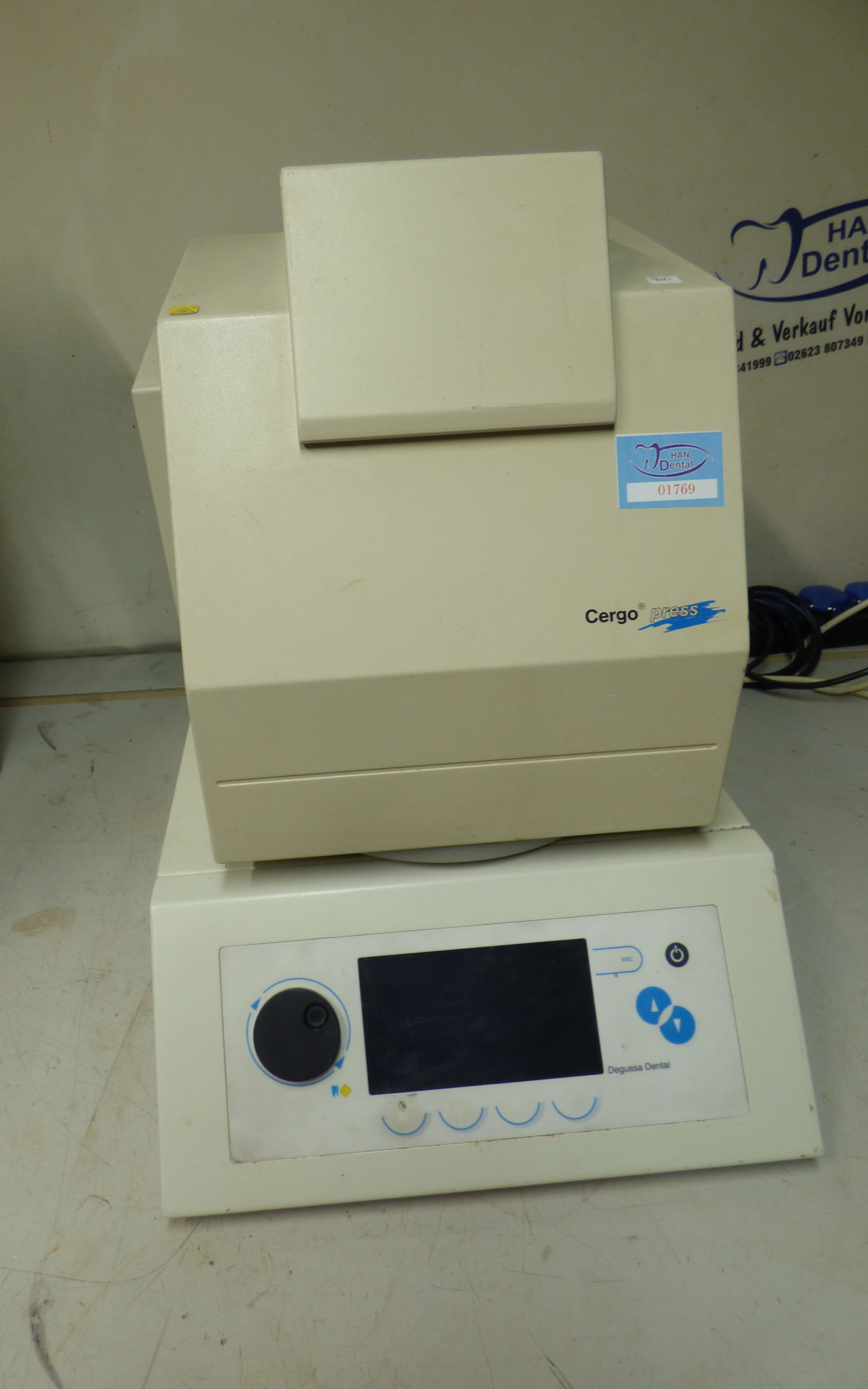 Degussa Cergo Press Defekt Keramikofen Pressofen Dental 01769