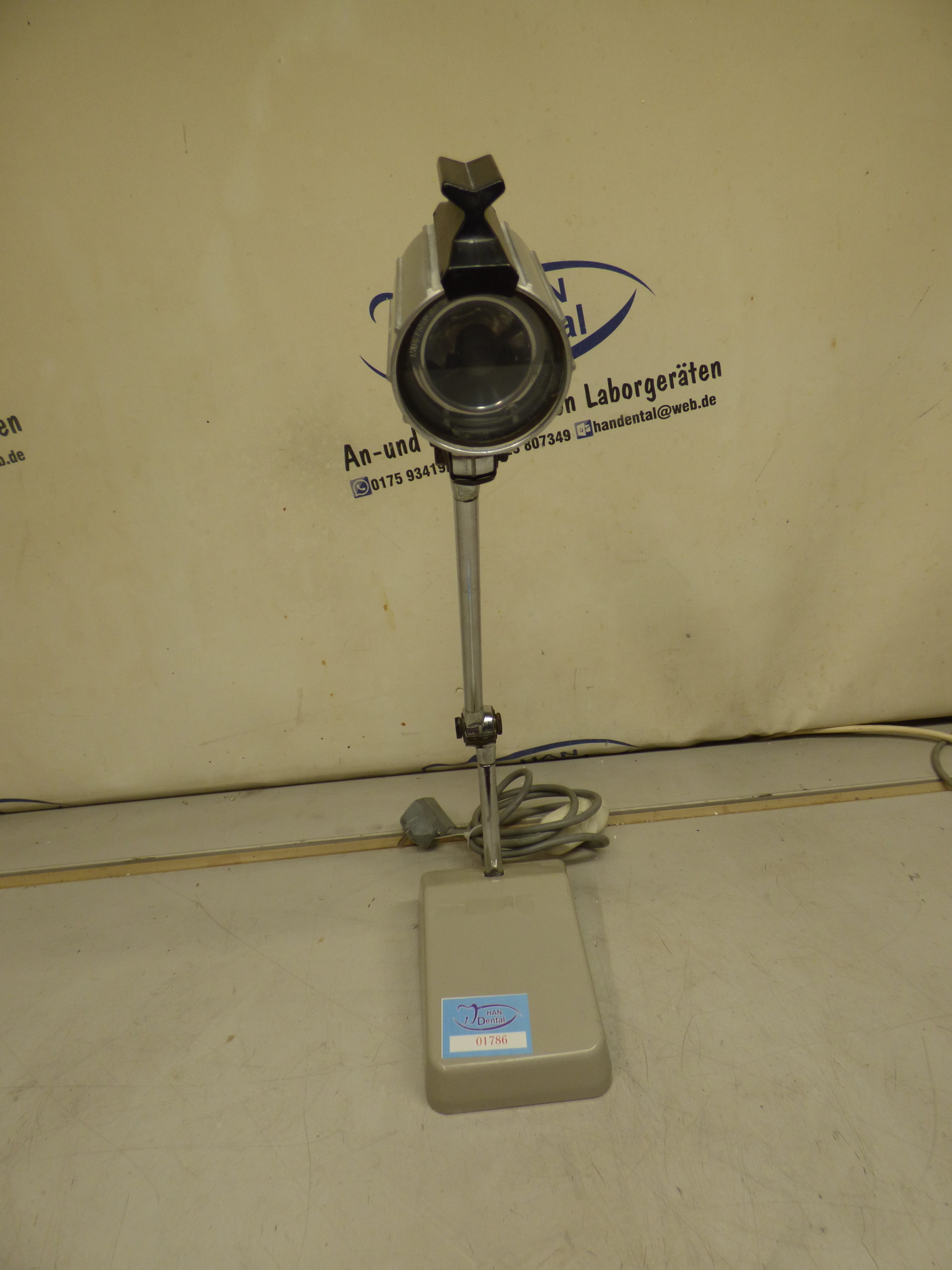 Waldmann Leuchten 722 Typ HPS20 Dental Zahntechnik 01786