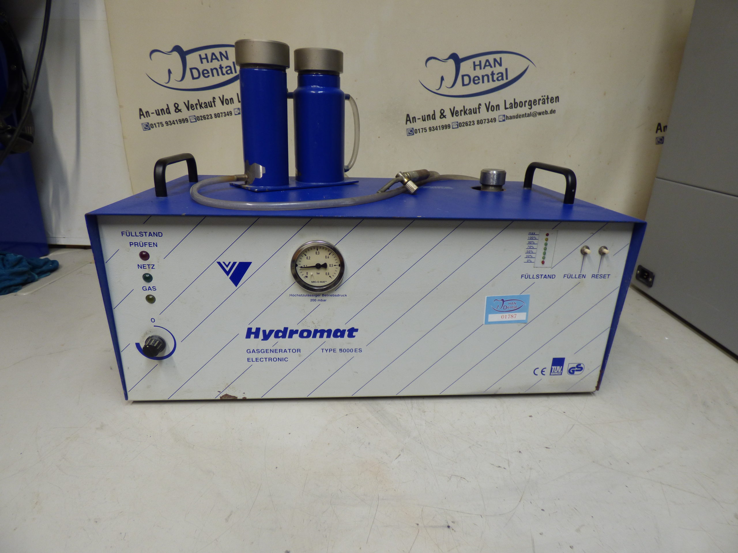 Hydromat Typ 5000ES Defekt Zahntechnik Dental Lötgerät 01787
