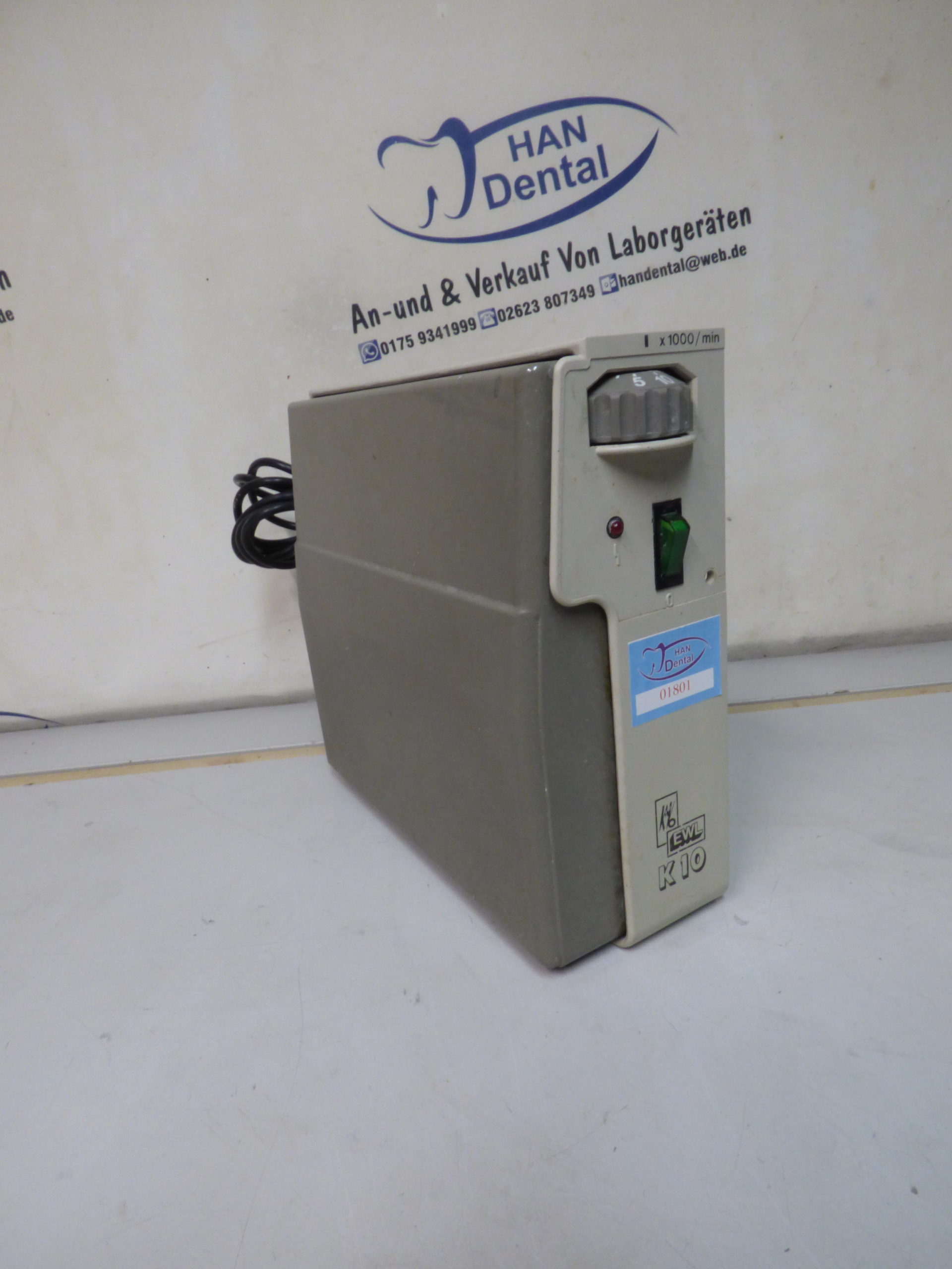 Kavo Ewl K10n Technikmaschine Knieanlasser Dental Zahntechnik 01801