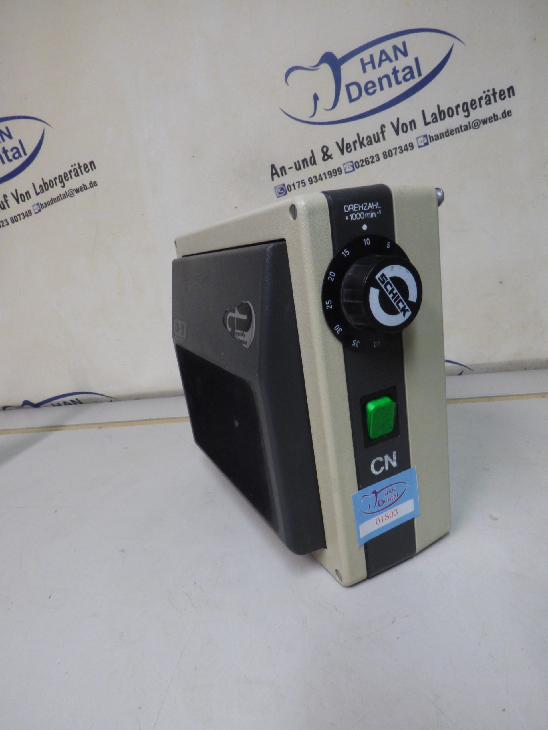Schick Dental CN-S Technikmaschine Knieanlasser 01803