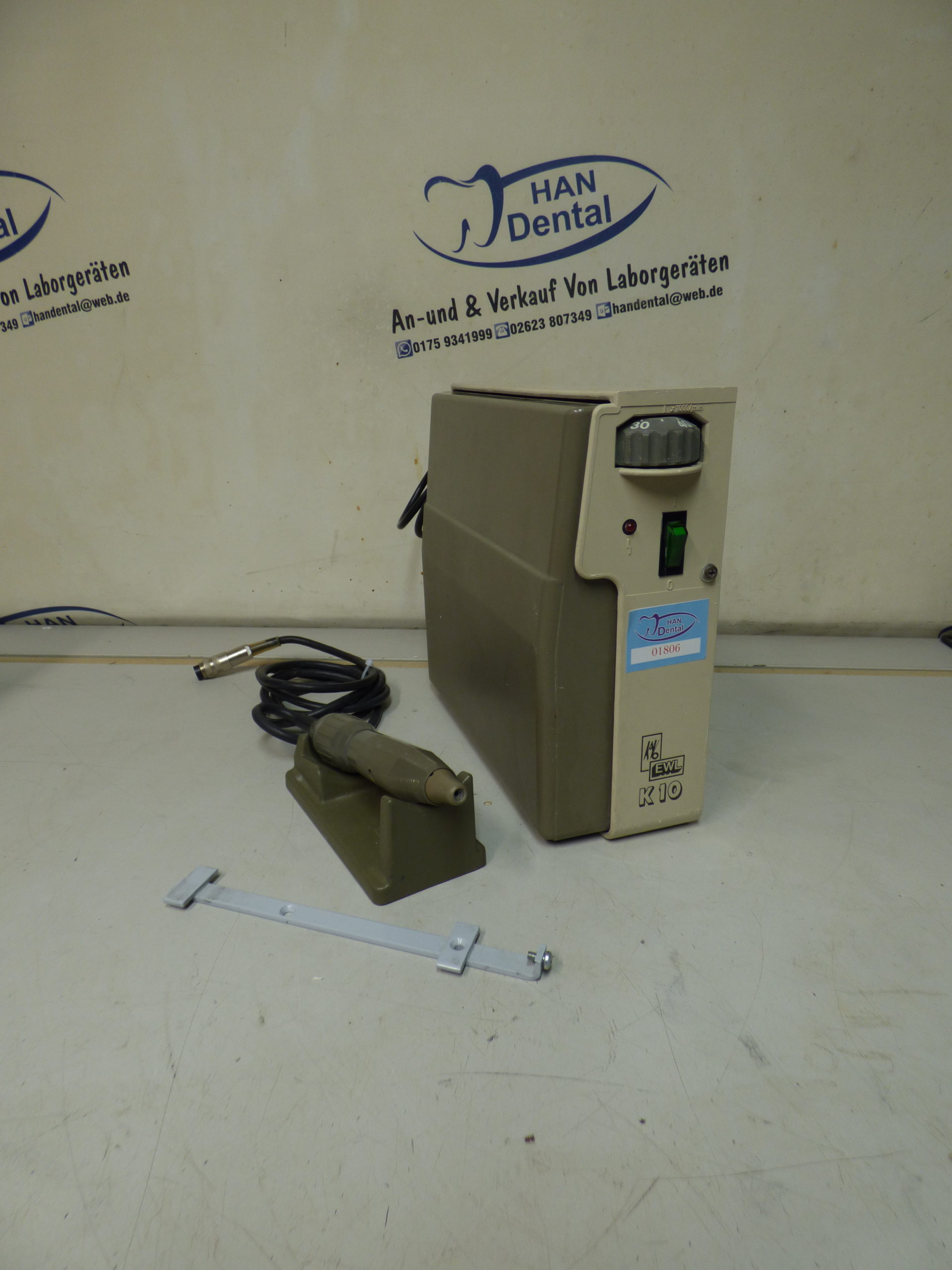 Kavo EWL K10 Technikmaschine Knieanlasser Dental+ Handstück 01805