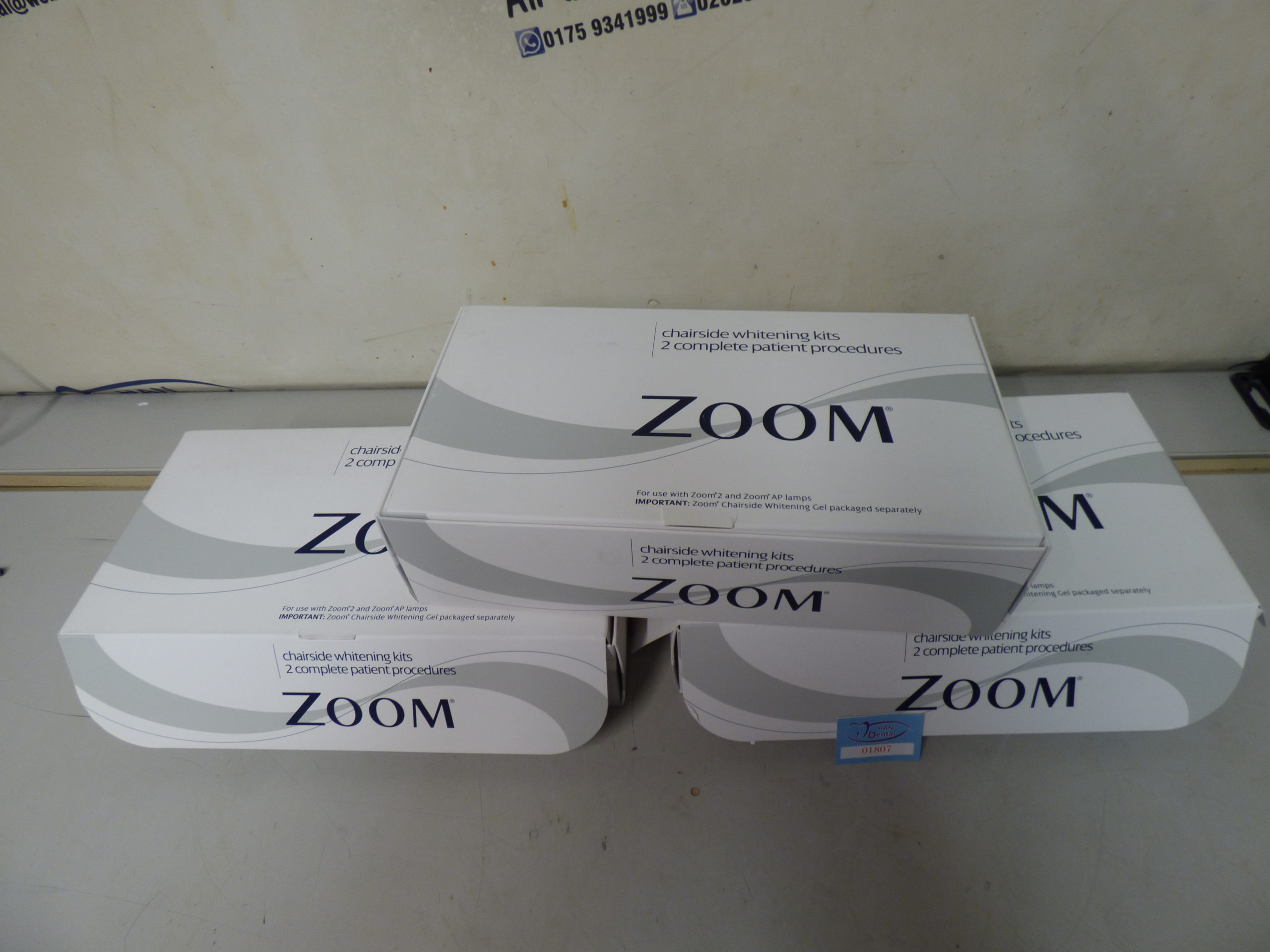 Zoom White Speed Chairside-Kit Zahnaufhellungssystem f 2 Patienten 01807