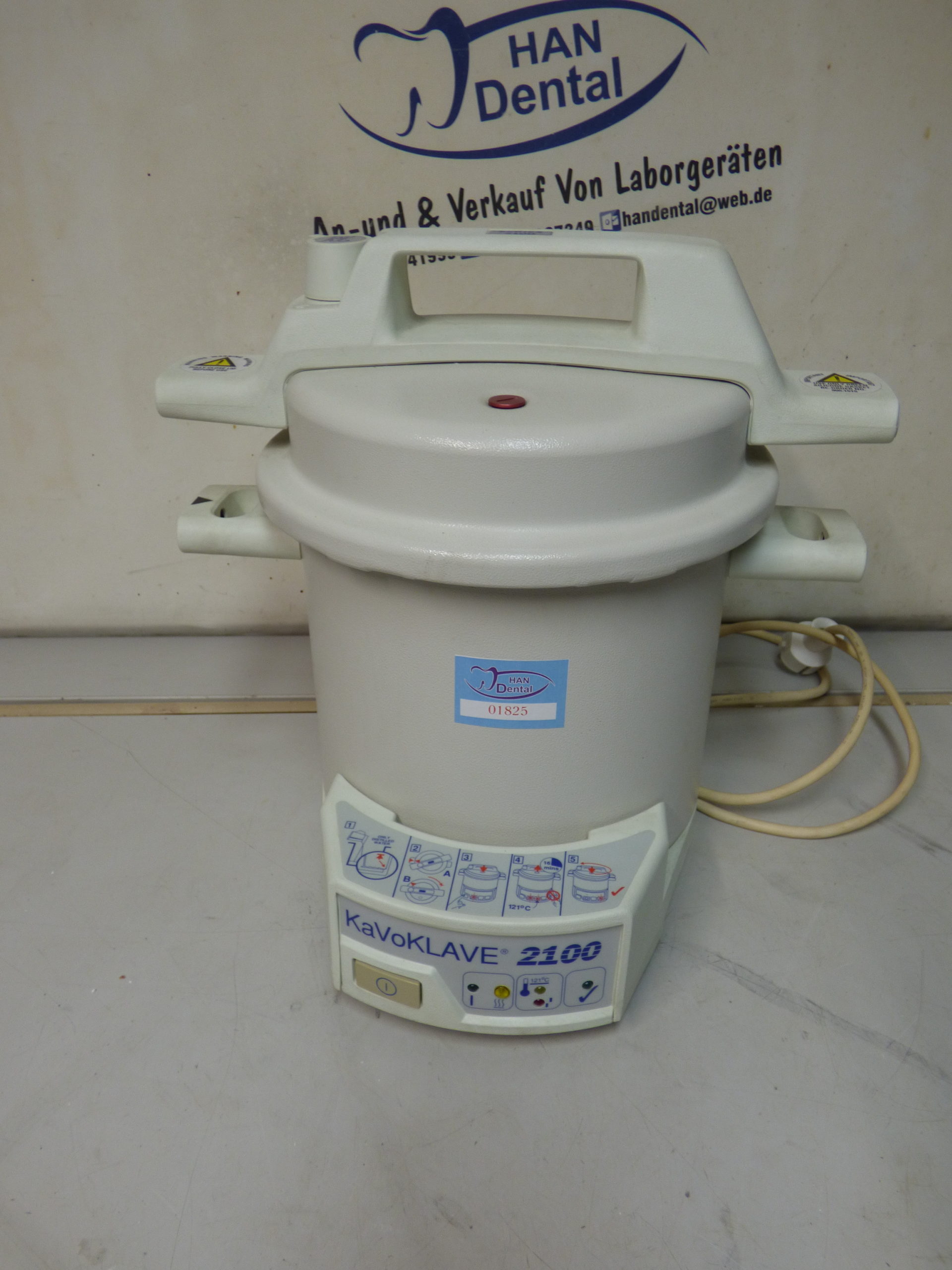Kavo Klave 2100 Dampfsterilisator Dental Zahntechnik 01825