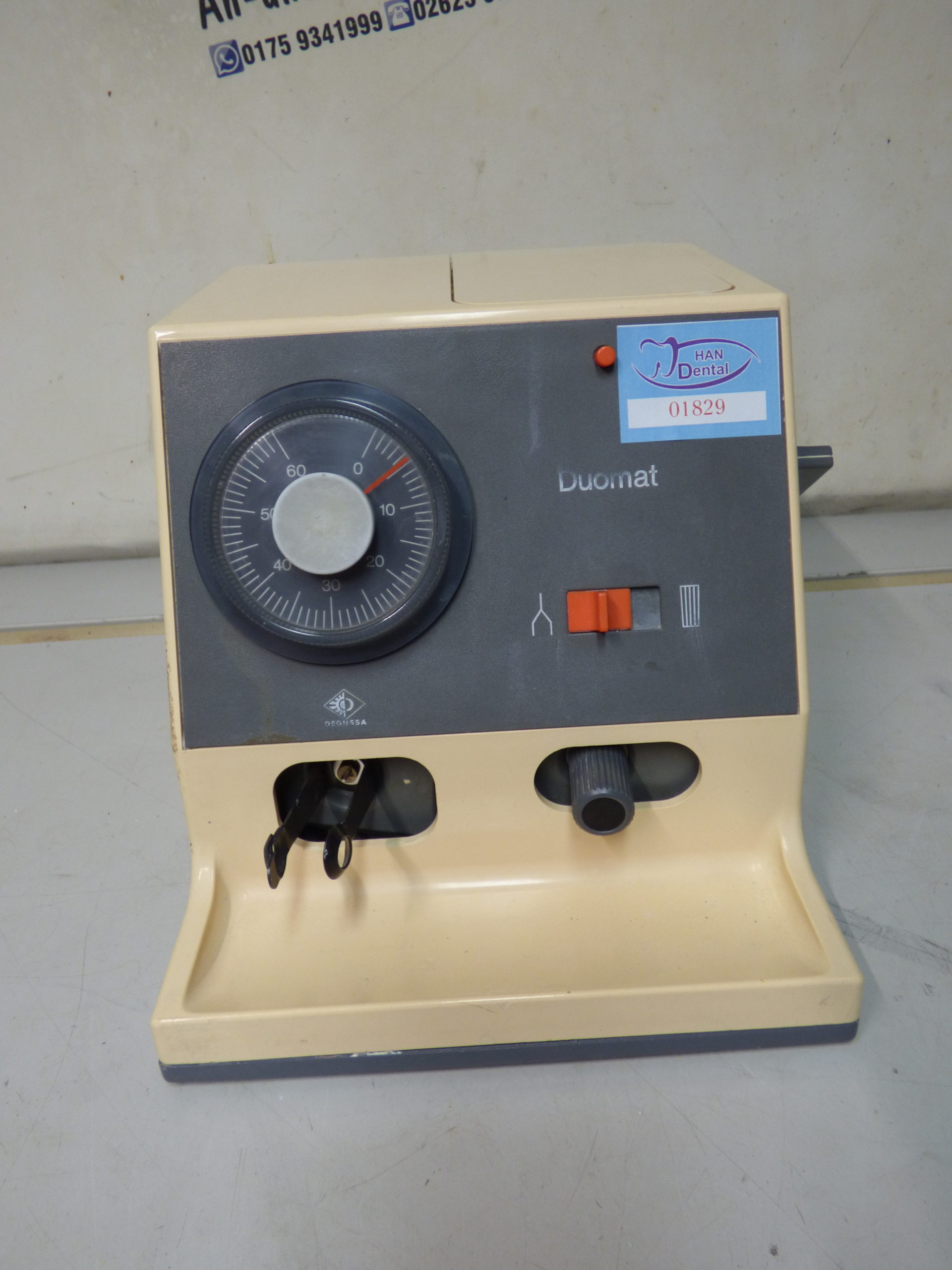 Degussa Duomat Kapselanmischgerät Dental Zahntechnik 01829